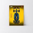 Finition bois chêne et affiche Design B pour mise en valeur de la Red Bull 42206.