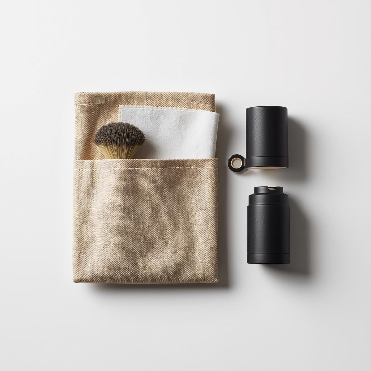 Kit complet de nettoyage pour briques LEGO et cadres d'exposition avec pinceau et microfibre.