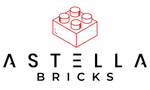 Logo Astella Bricks, spécialiste des cadres d'exposition haut de gamme pour sets LEGO® et voitures miniatures.